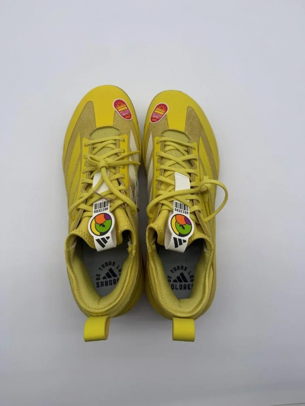 New Adidas Adizero Impact TPU Men's Size 13 Yellow Baseball Cleats JS2980